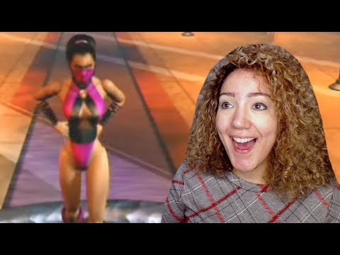 THESE ENDINGS ARE TOO FUNNY! - Reacting to Mortal Kombat 4 Endings