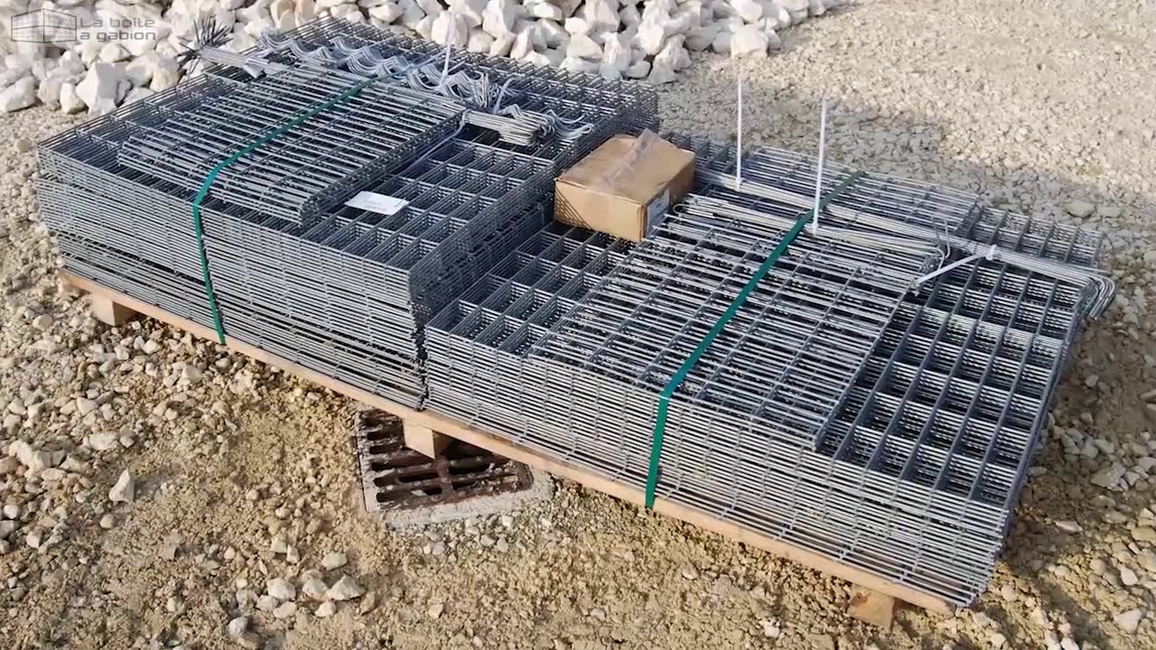 Montage de gabions La boite à gabion