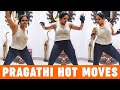 Pragathi Dance Video In Workout Clothes Pragati Dance Video Thenotbadpictures