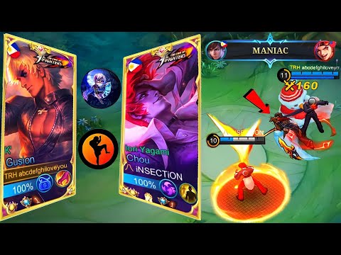 THE LEGENDARY DUO IS BACK!! Astre x iNSECTiON! GUSION + CHOU CONNECTION!