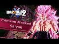 Divine Wrath Crimson Masked Saiyan DBXV2 Mods Showcase