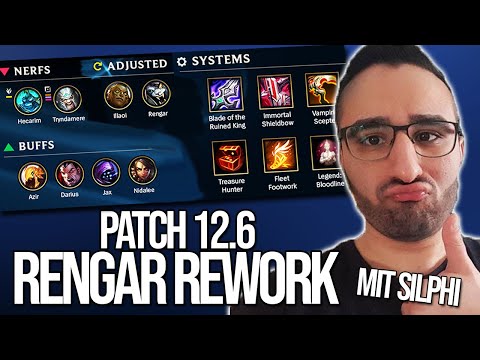 Jax und Darius BUFFS?! | 12.6 Patch Notes Rundown mit @Silphi