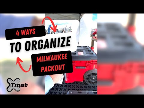4 Ways To Organize Milwaukee Packouts With Tmat