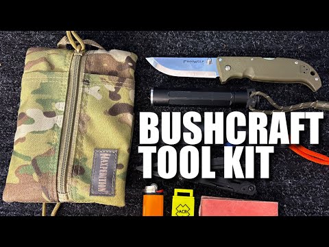Bushcraft Tool Kit for Survival Gear | Maxpedition Platy Pocket Organizer
