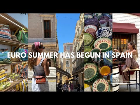 euro summer has started... malaga - spain