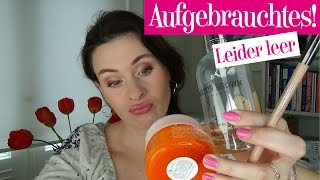 Aufgebraucht / kleine Reviews / Beauty Müll / Rituals / Weleda / Mascara