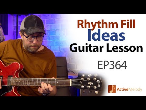 Rhythm Fill Lick Ideas For Improvising on Guitar - Rhythm Ideas for your next Jam Session - EP364