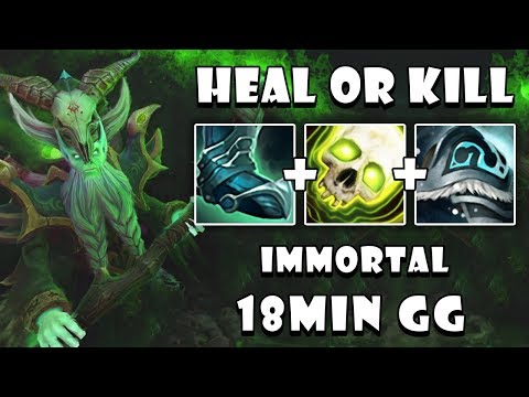 How To Play Necrophos Mid with 18Min GG by March FullGame Dota 2 7.21