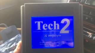 Isuzu Trooper 3.0 Diagnostics Tech 2 4JX1 engine