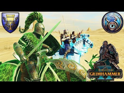 The Lost Sons of Bretonnia vs. the Minions of Tzeentch - SFO Grimhammer - Total War Warhammer 2
