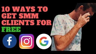 10 Ways to Get Social Media Marketing Clients for FREE