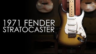 Video thumbnail for "Pick of the Day" - 1971 Fender Stratocaster by Emerald City Guitars