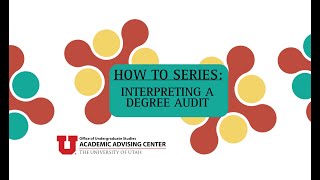 Interpreting a Degree Audit