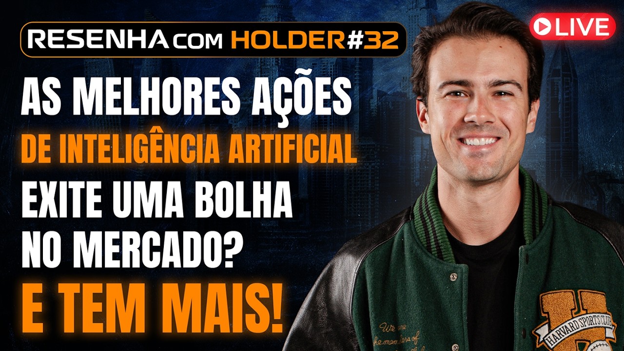 AS MELHORES AÇÕES DE IA, EXISTE UMA BOLHA NO MERCADO? E TEM MAIS!