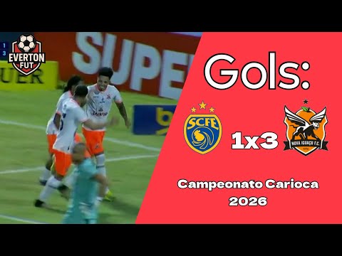 Gols: Sampaio Corrêa-RJ 1x3 Nova Iguaçu - Campeonato Carioca 2026