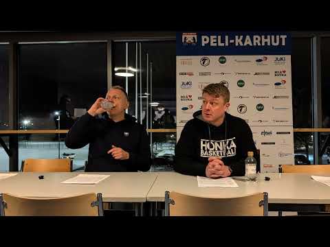 Peli-Karhut - Tapiolan Honka, lehdistötilaisuus 7.2.2026