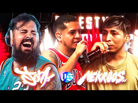 ROMPI EL BARBIJO CON ESE MINUTO | REACCION a JOTA vs. NEKROOS - FMS Perú J8