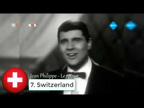 Eurovision 1962: My top 16