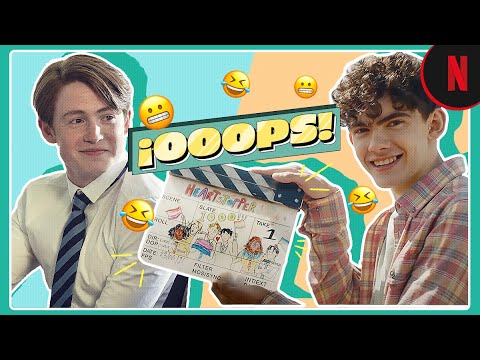 Los mejores bloopers en Heartstopper | Netflix