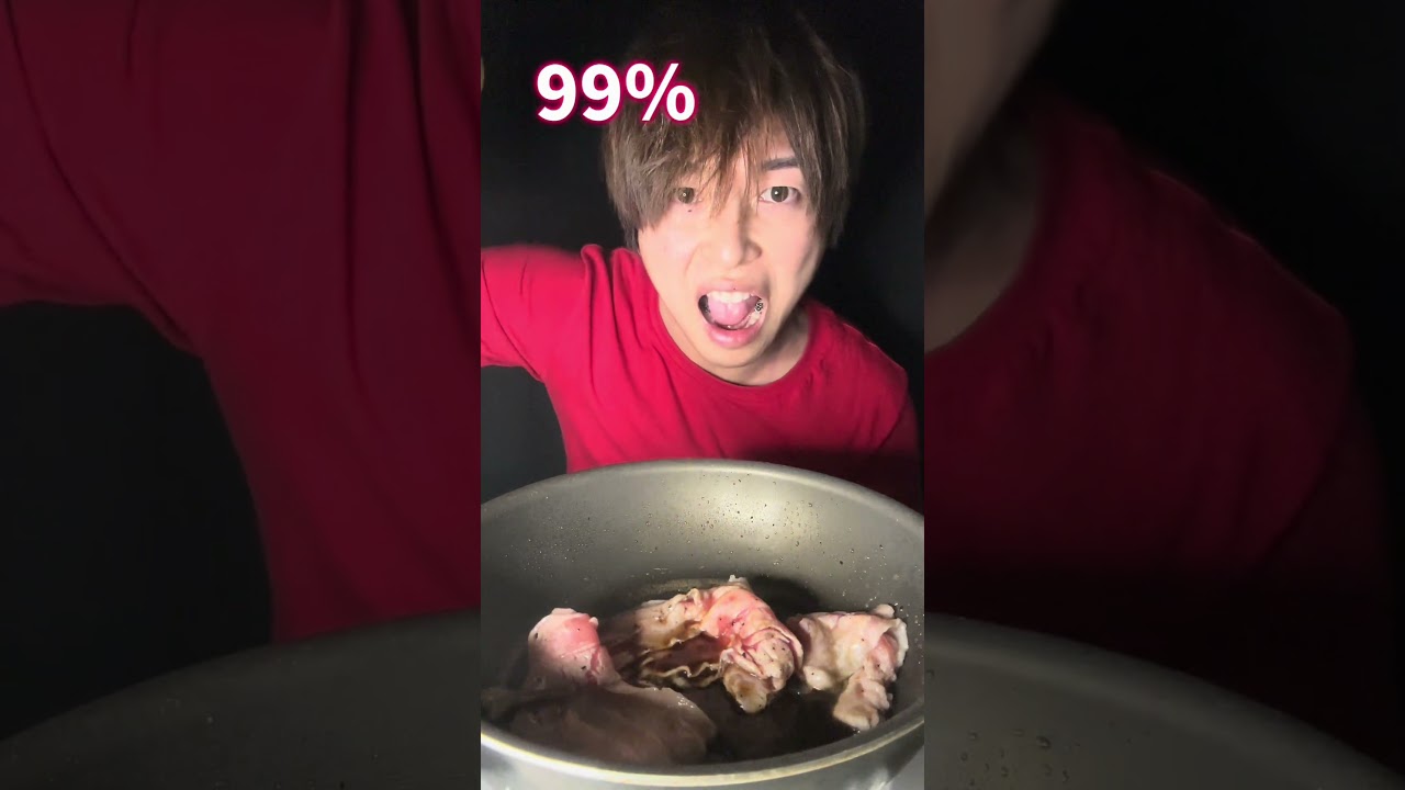 Steak From 1% to 100% Doneness | ASMR🥩#shorts