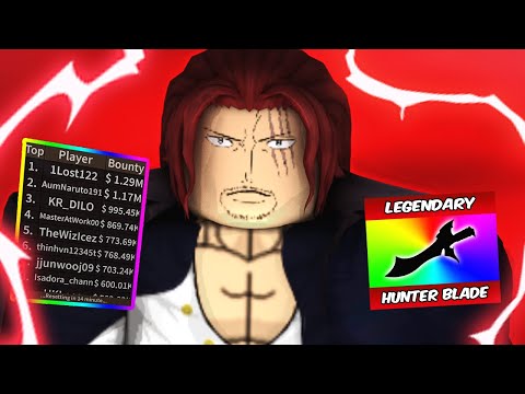 PRA PEGAR A NOVA ESPADA DO KING PIECE TEM QUE TER 10 MILHÕES DE BOUNTY, POUCOS JOGADORES TEM...