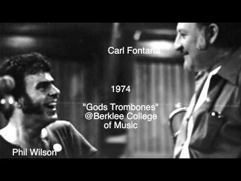 Carl Fontana and Phil Wilson Jamming - Trombone Duo Improvisation