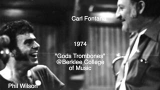 Carl Fontana and Phil Wilson Jamming - Trombone Duo Improvisation