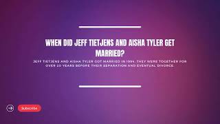 Discover The Life of Jeff Tietjens