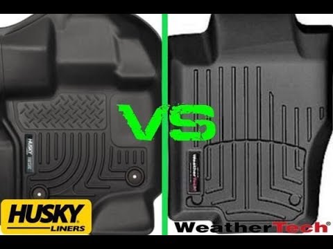 WeatherTech vs. Husky Liner Floor Mats