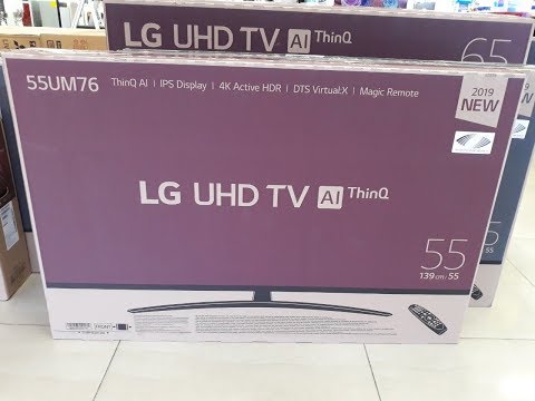 Unbox Tivi LG 2019: Model 55UM7600PTA