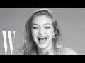 Gigi Hadid On Her Runway Walk, First Kiss, and Meeting Kobe Bryant | Screen Tests | W Magazine