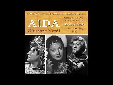 Ramón Vinay - Celeste Aida (Aida) MetOpera, 1950