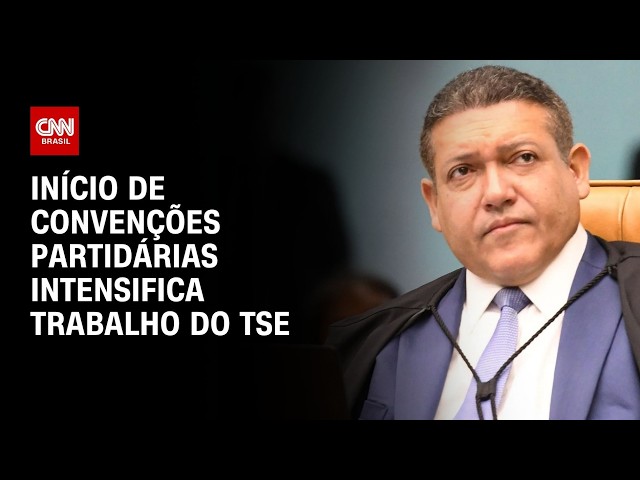 Eleições 2026: Início de convenções partidárias intensifica trabalho do TSE | HORA H