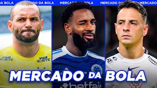 CRUZEIRO SOBE OFERTA POR GERSON│CORINTHIANS NEGOCIA COM NOVO LATERAL e+ - Mercado da Bola 2026