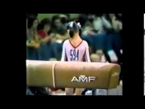 Melita RUHN (ROM) vault - 1979 worlds AA