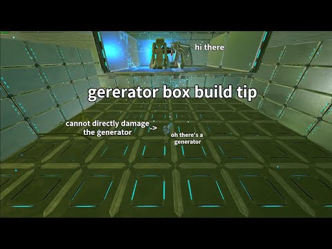 ark generator box build tip