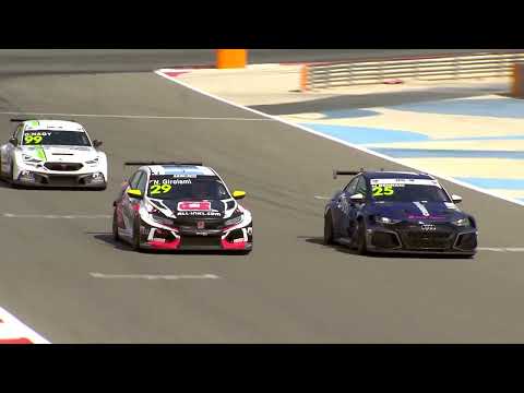 Highlights -  Race 2 - FIA WTCR Bahrein. #car #fia wtcr #fia wtcr