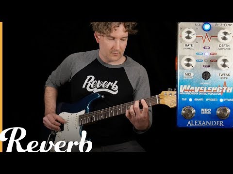 Alexander Pedals Wavelength High Bandwidth Digital Modulator | Reverb Tone Report Demo