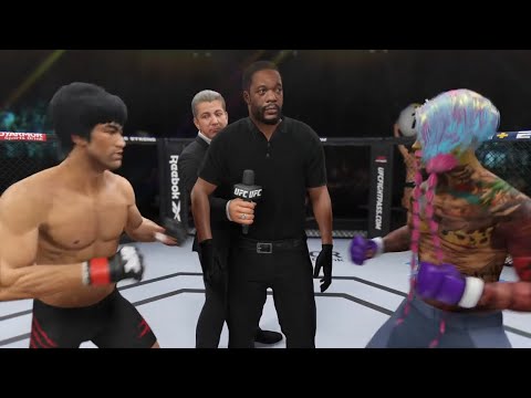 UFC 4 I Bruce Lee vs. Cybernetic Organism (EA Sports UFC 4)