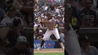 "The Padres took the lead on a scorching line drive," the box score insisted.????