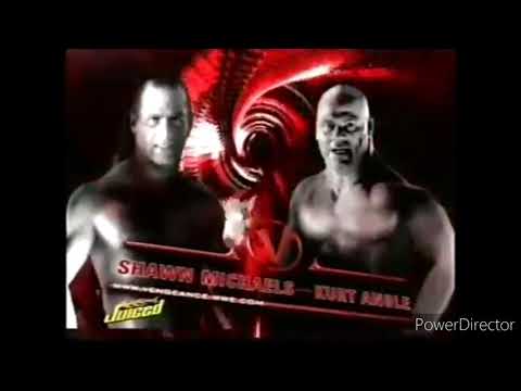 WWE Vengeance 2005 Shawn Michaels Vs Kurt Angle Promo