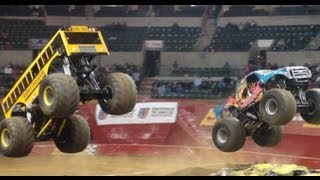 School Bus Monster Truck & Instigator Monster Jam @ Sun National Bank Arena