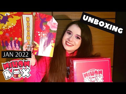 NihonBox Januar 2022 Unboxing