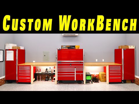 How To Build a SIMPLE Workbench with Built In Tool Boxes