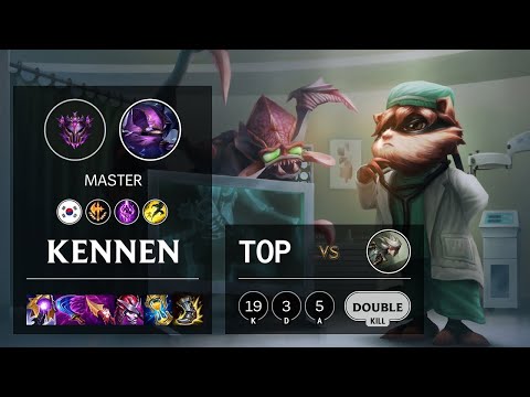 Kennen Top vs Camille   KR Master Patch 10 23