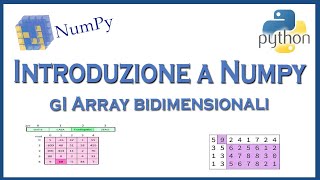 Introduzione a Numpy: Gli Array bidimensionali