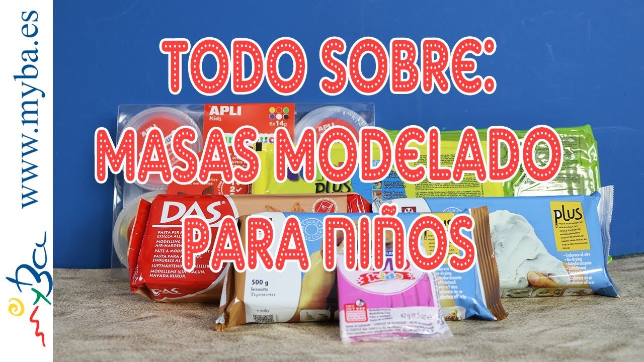 Todo sobre: Masas de modelado para niños. Secado al aire, en horno cerámico y casero.