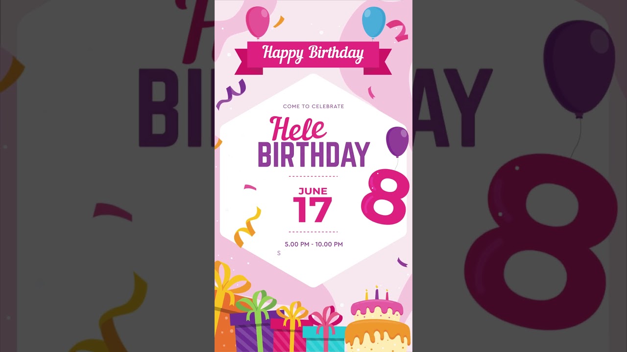 Birthday Invitation Template 37