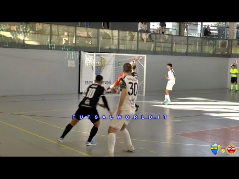 28/10/23 Serie B :  Energy Saving Futsal - Real Five Rho, highlights. Calcio a 5
