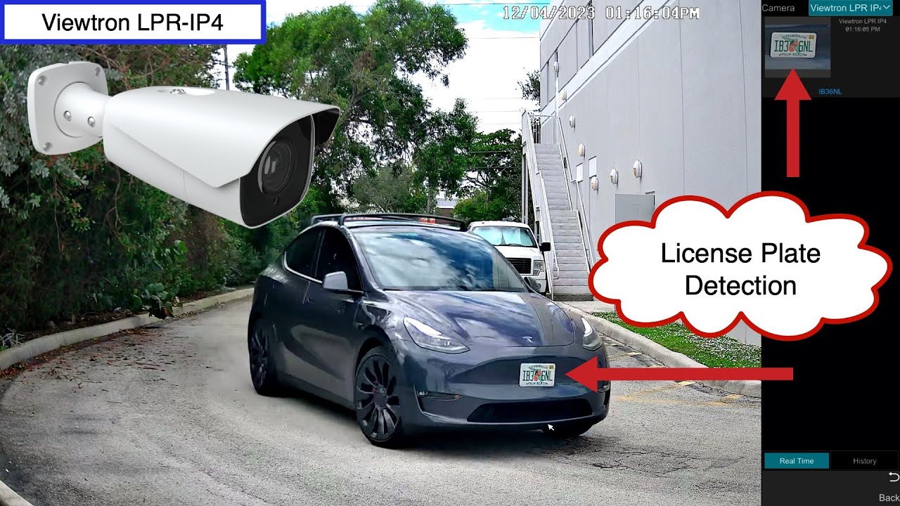 License Plate Recognition LPR Camera